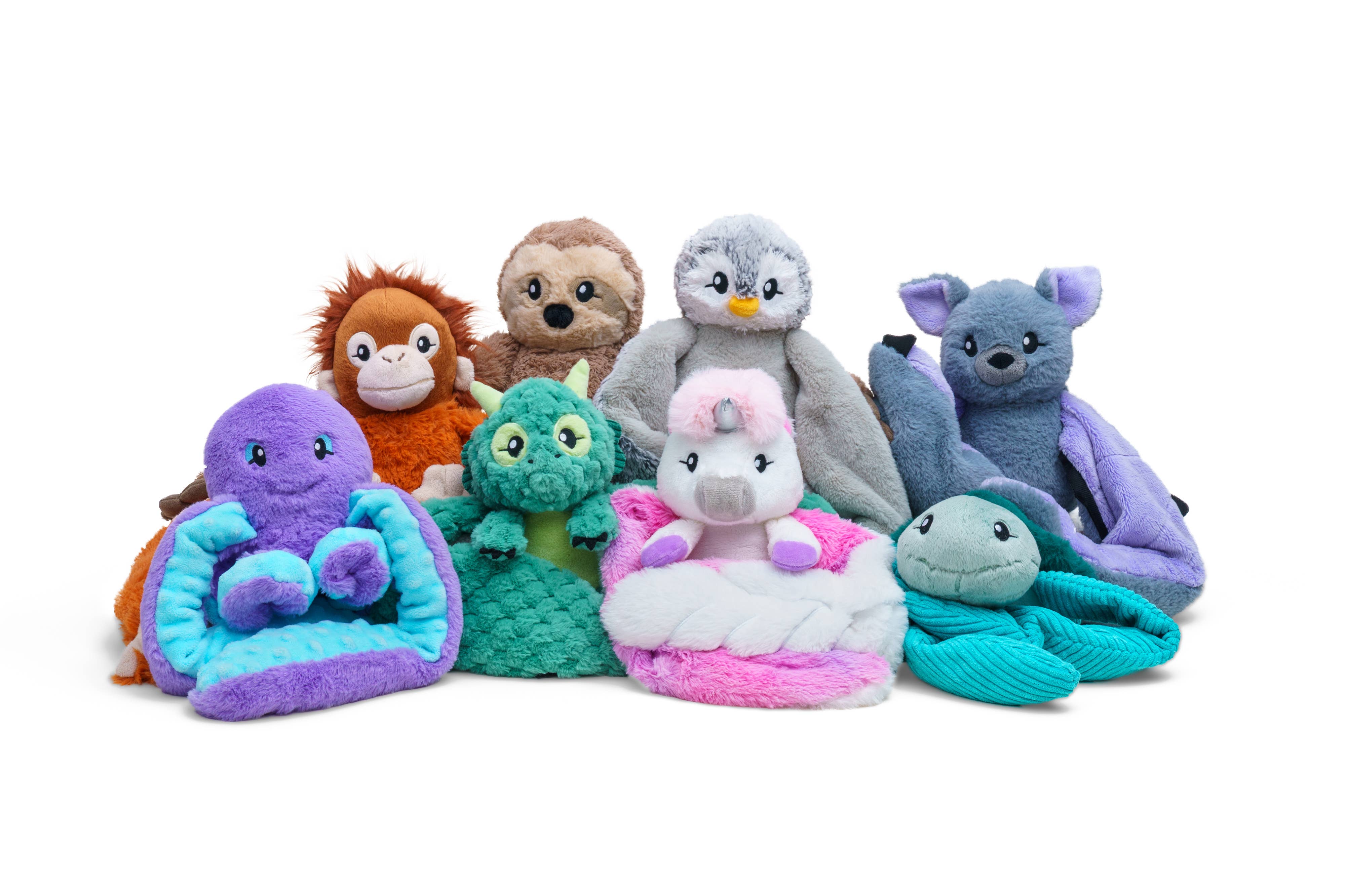 Zephyr Weighted Dragon Plush, Warmable Sensory Hug