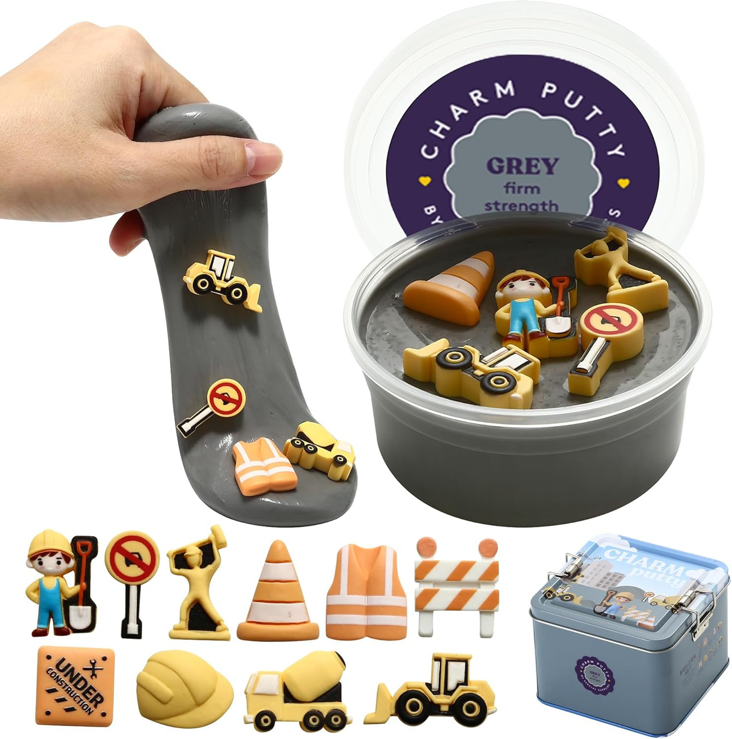 Sensory Therapy Putty With Cute Charms