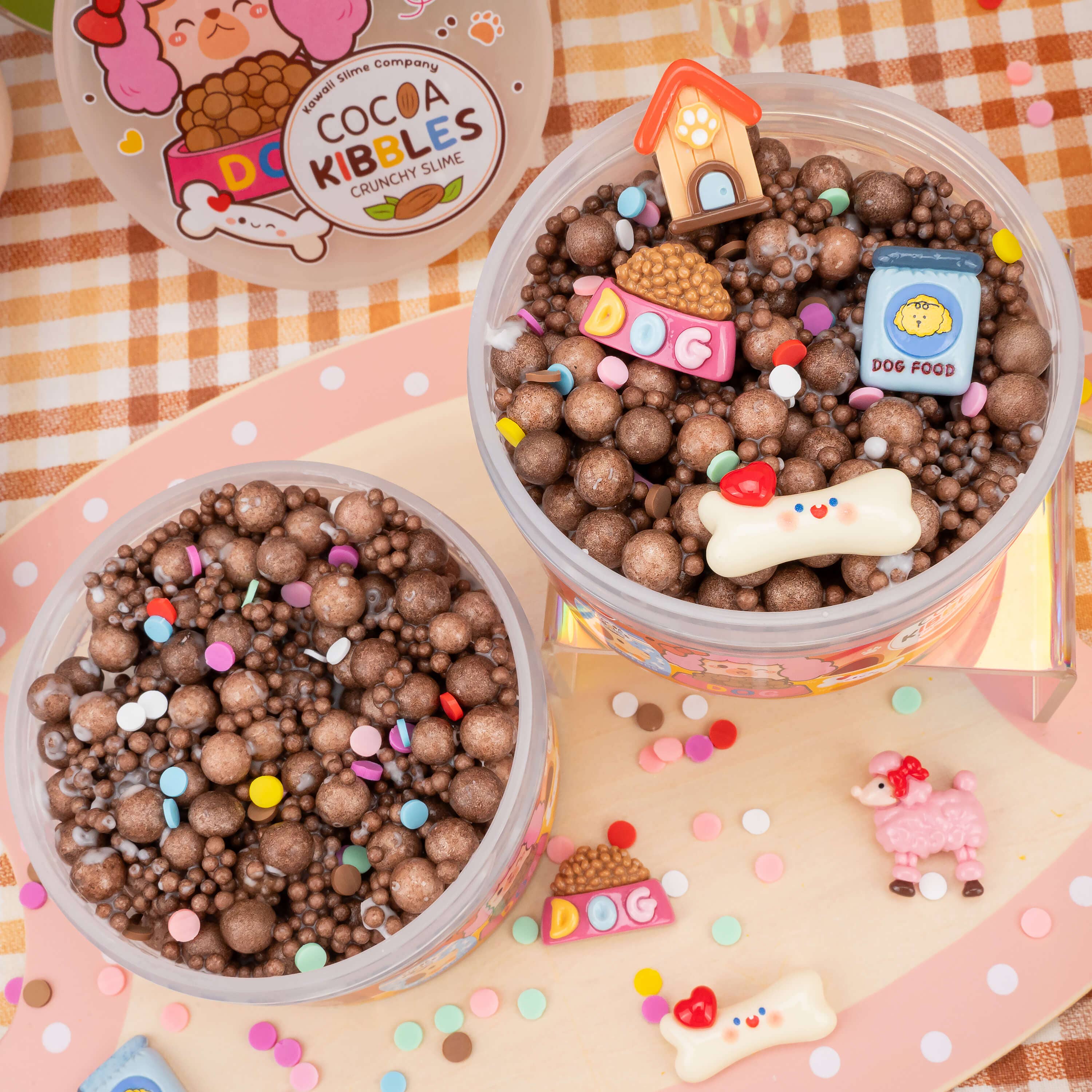 Cocoa Kibbles Crunchy Slime