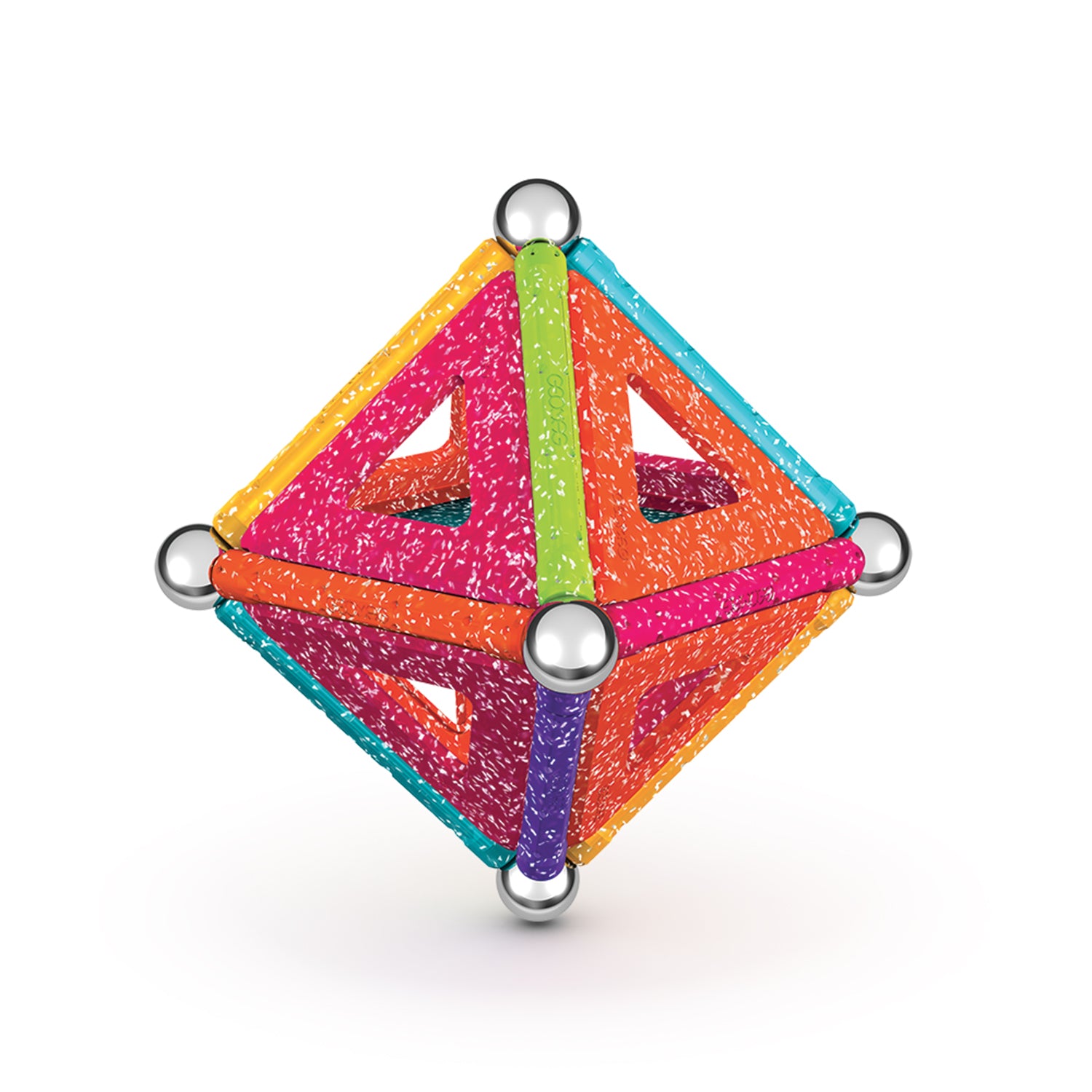 Glitter Magnetic Panels Building Set, 35 Pieces