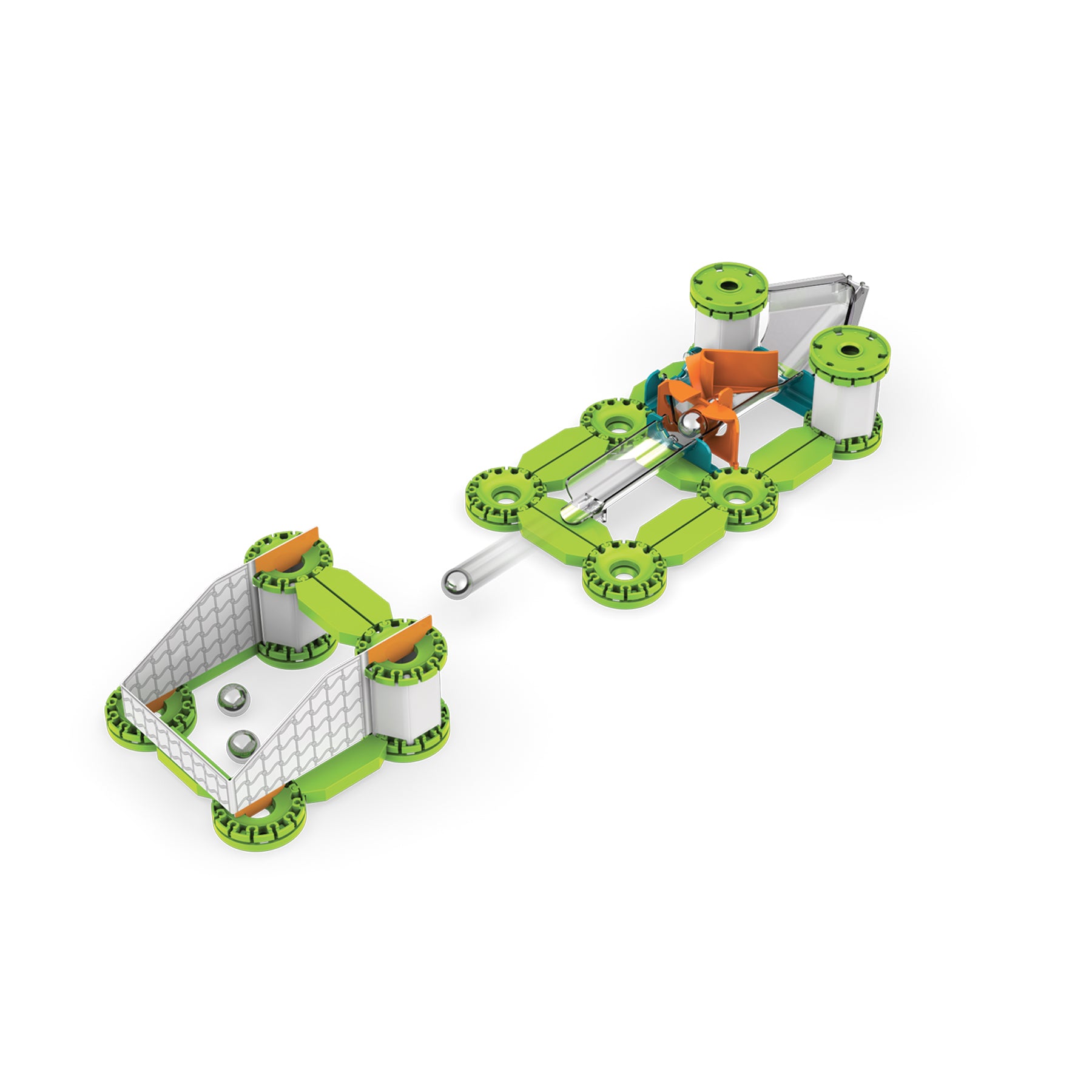 Mechanics Challenge, Goal, Magnetic Building Set, 96 Pieces