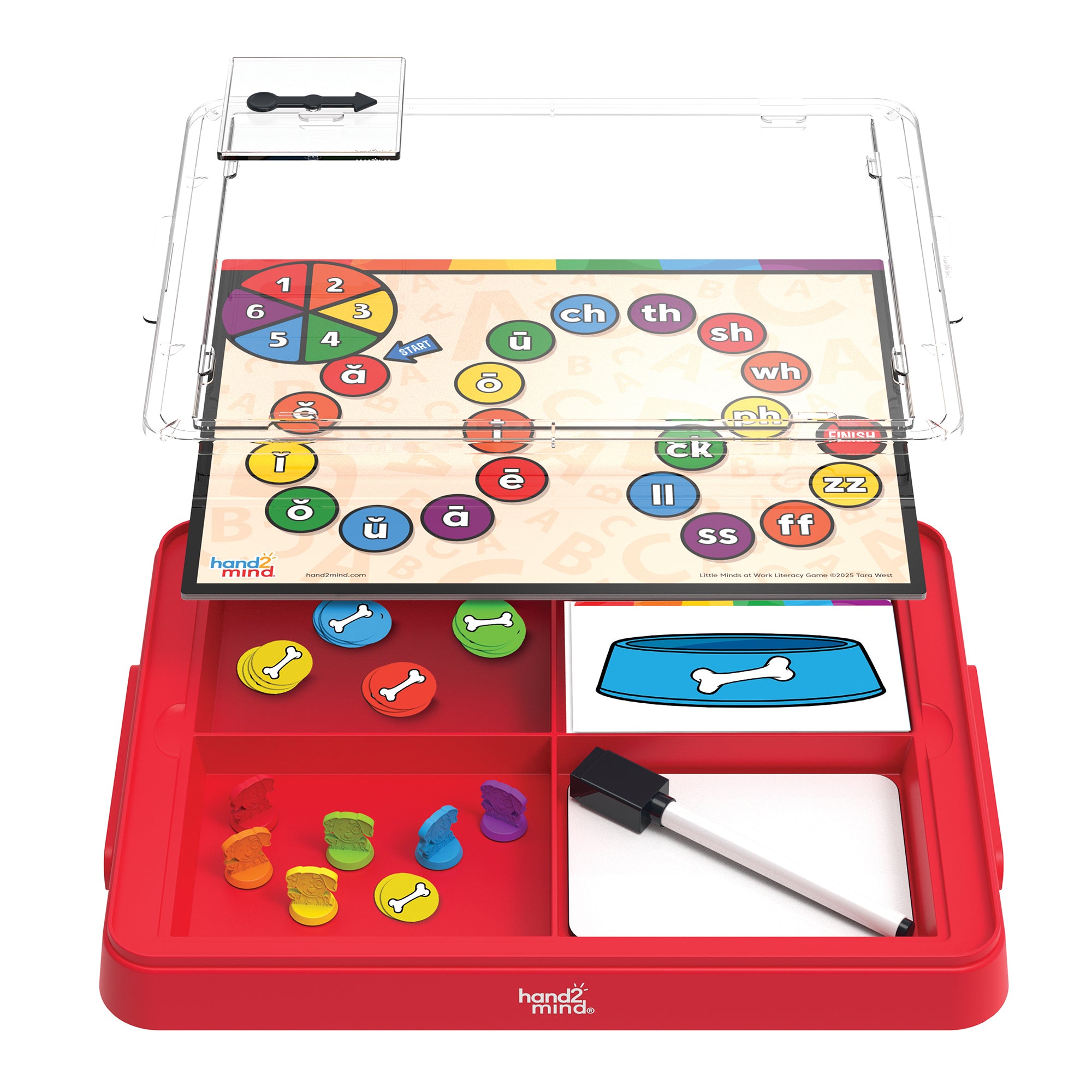 Little Minds at Work Reading & Math Game Tray Set