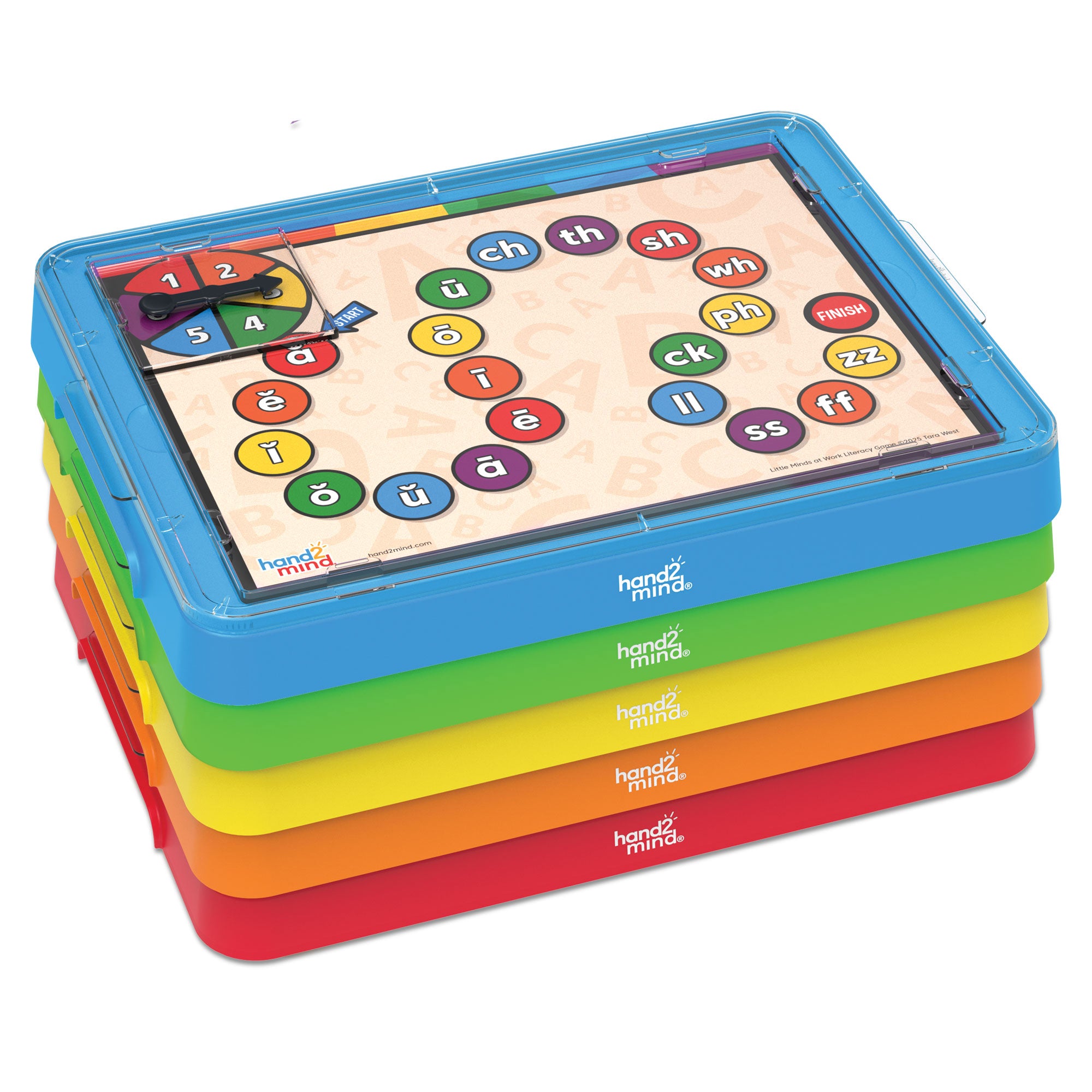 Little Minds at Work Reading & Math Game Tray Set