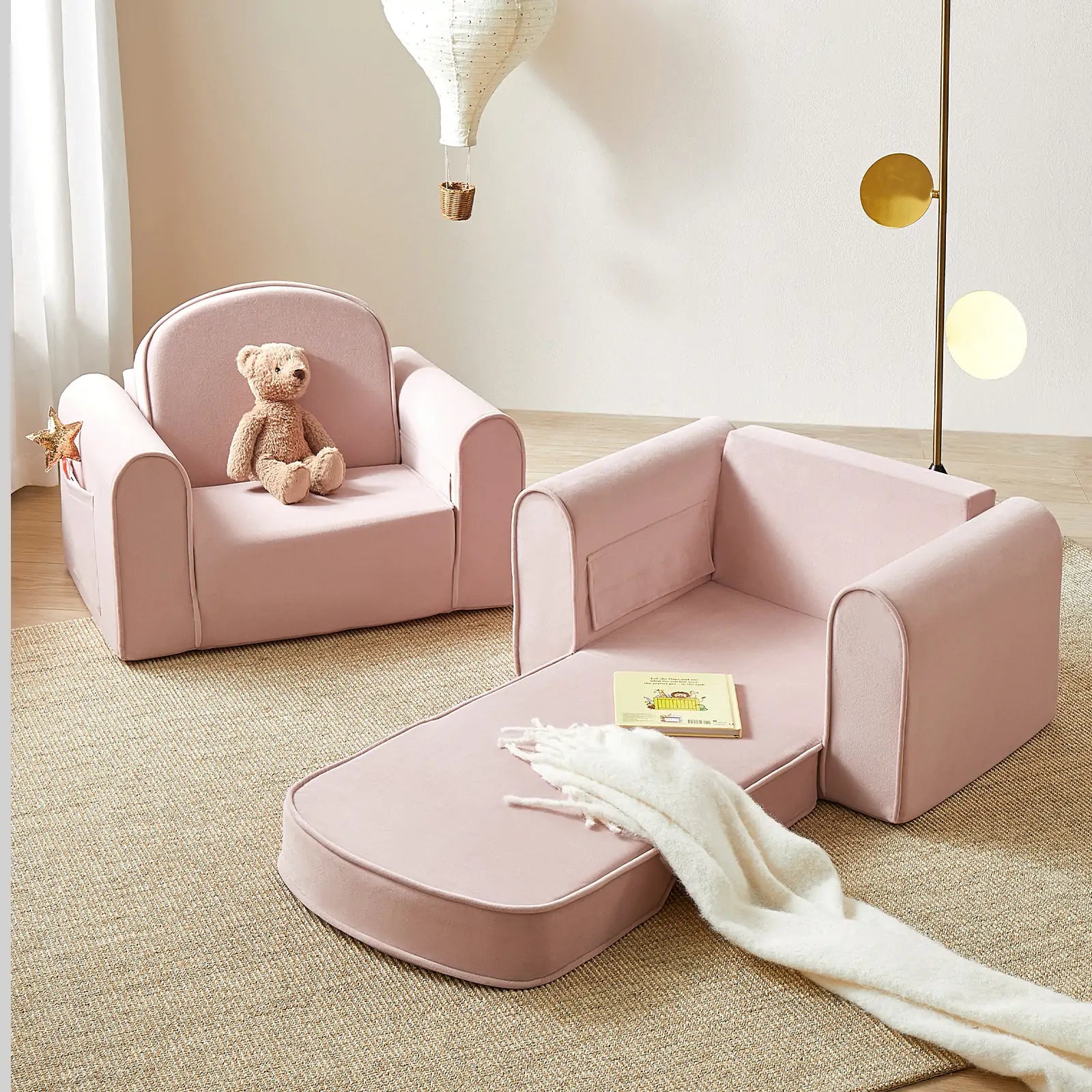 Tiny Land® GentleSnug Kid Chair - Pink