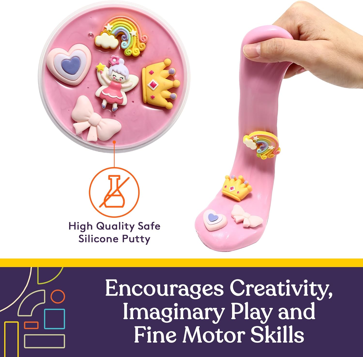 Sensory Therapy Putty With Cute Charms