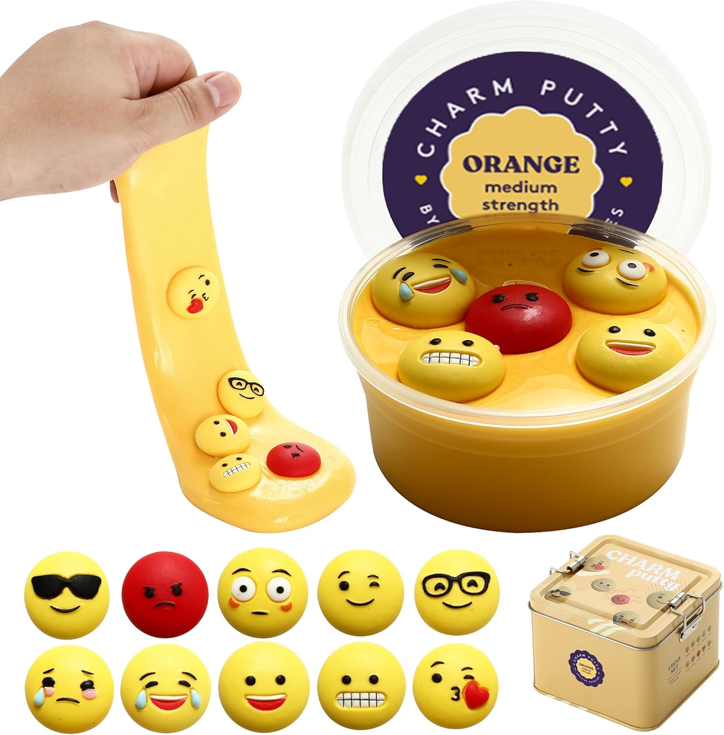 Sensory Therapy Putty With Cute Charms