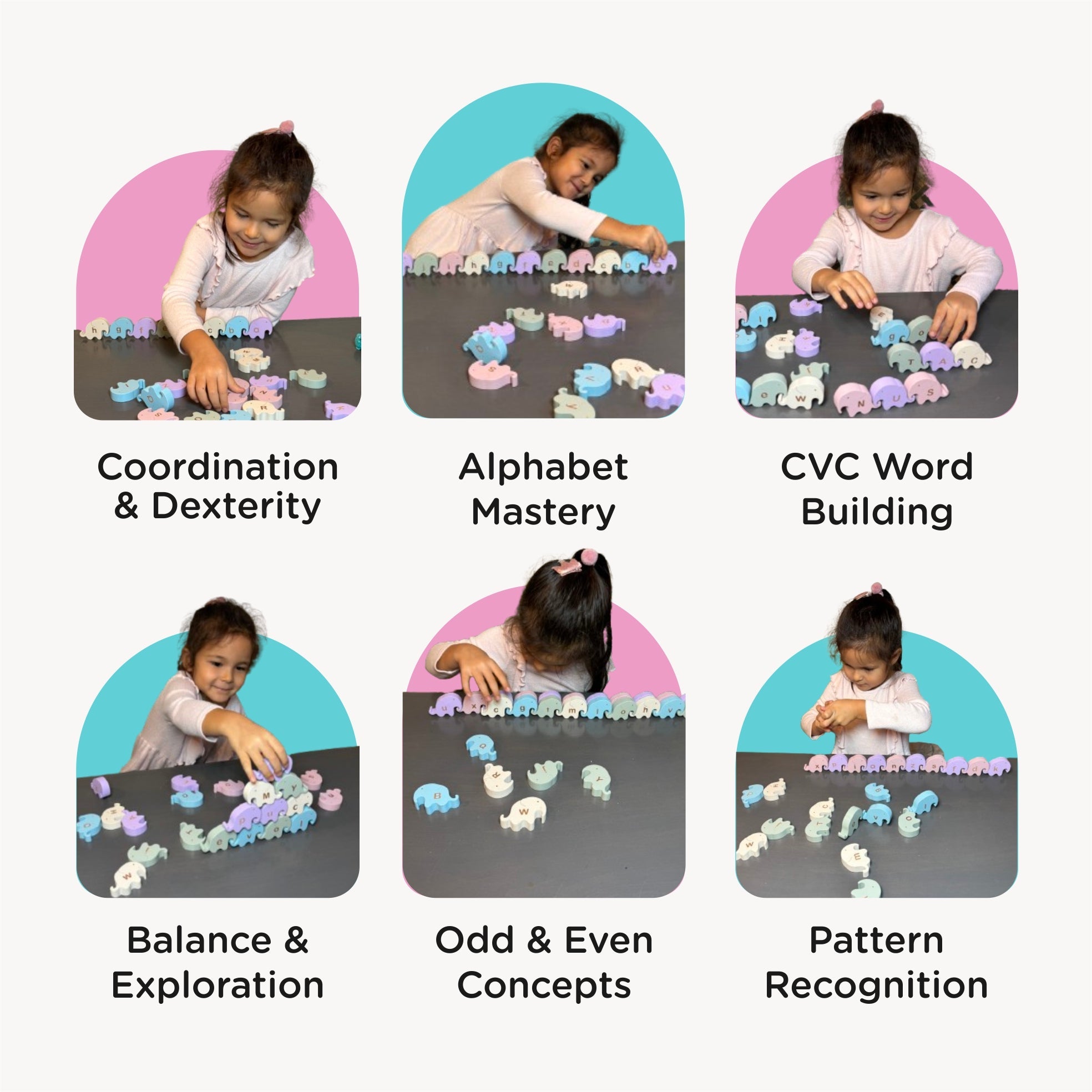 Tomaze Alphabet Elephants