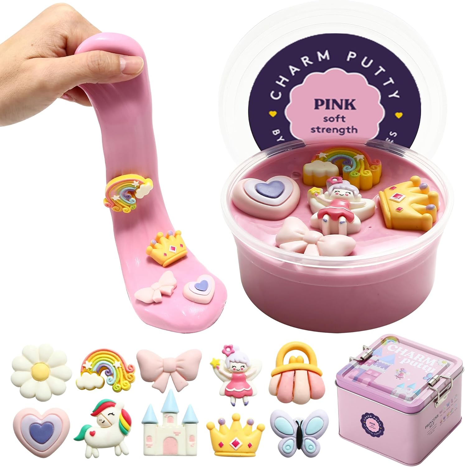 Sensory Therapy Putty With Cute Charms