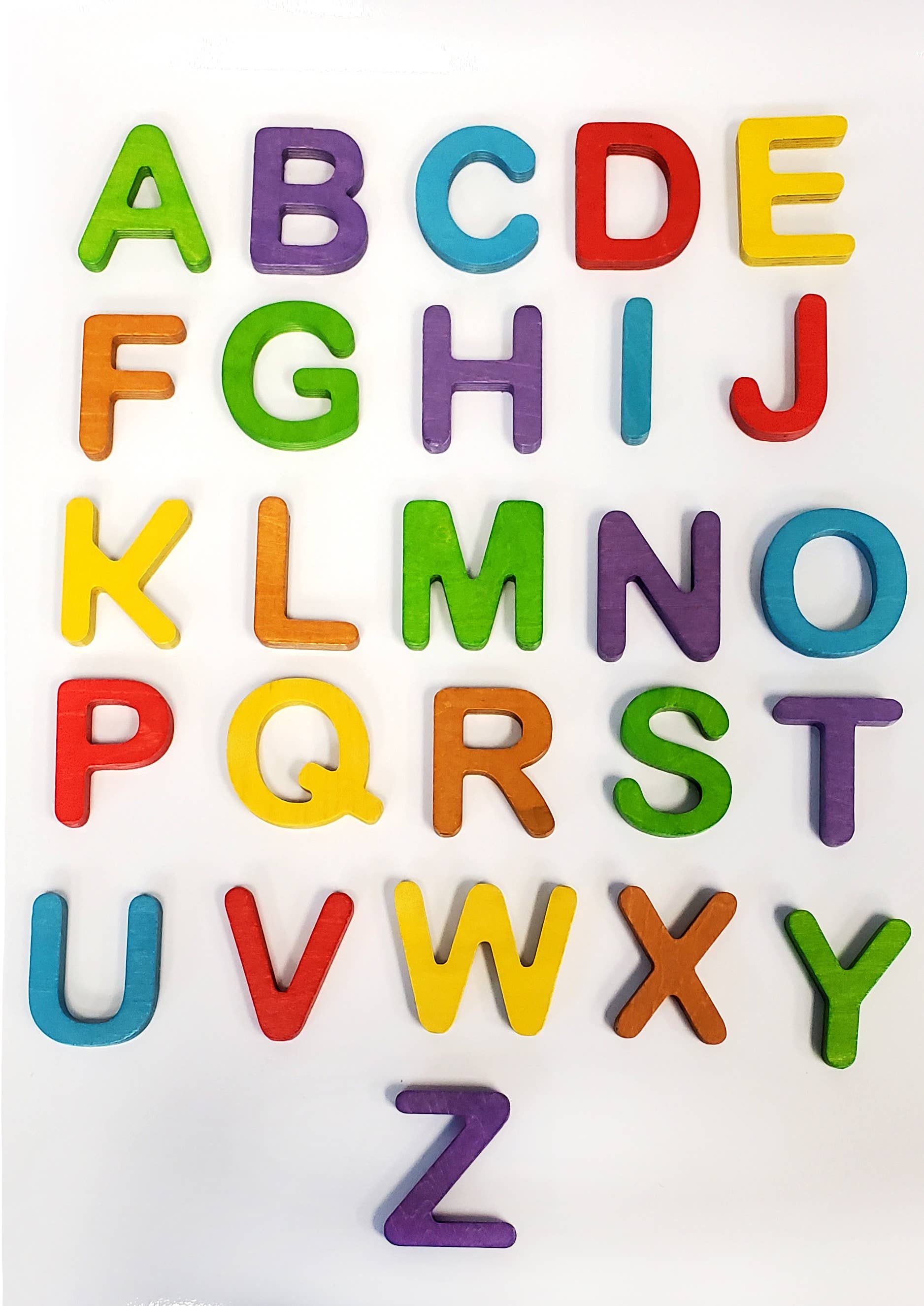 Jumbo 3" Wooden Letters A-Z