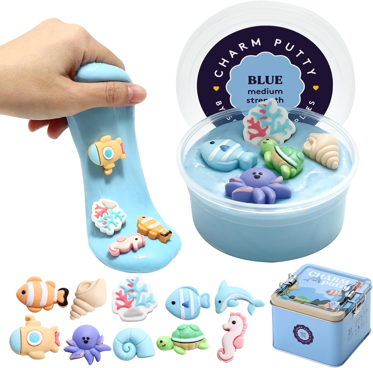 Sensory Therapy Putty With Cute Charms