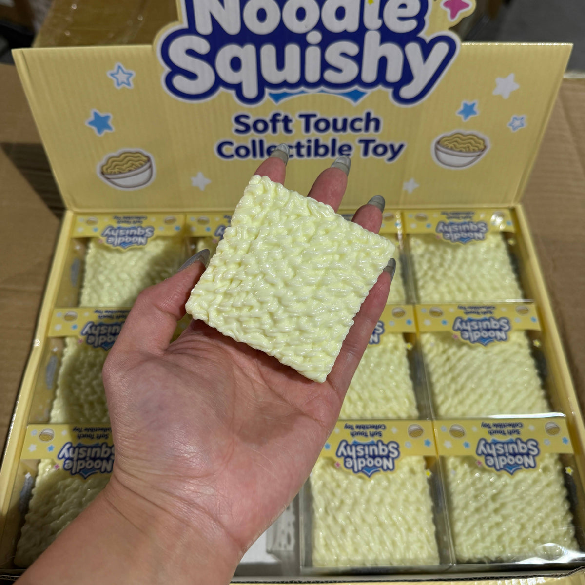 Crackling Crunchy Ramen Squishy Fidget QTY 1pc