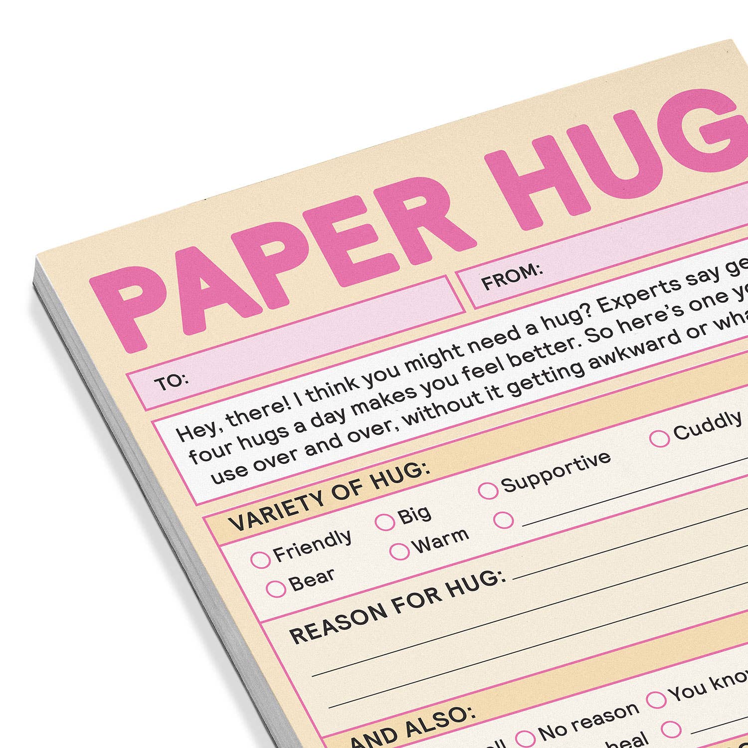 Paper Hug Nifty Note
