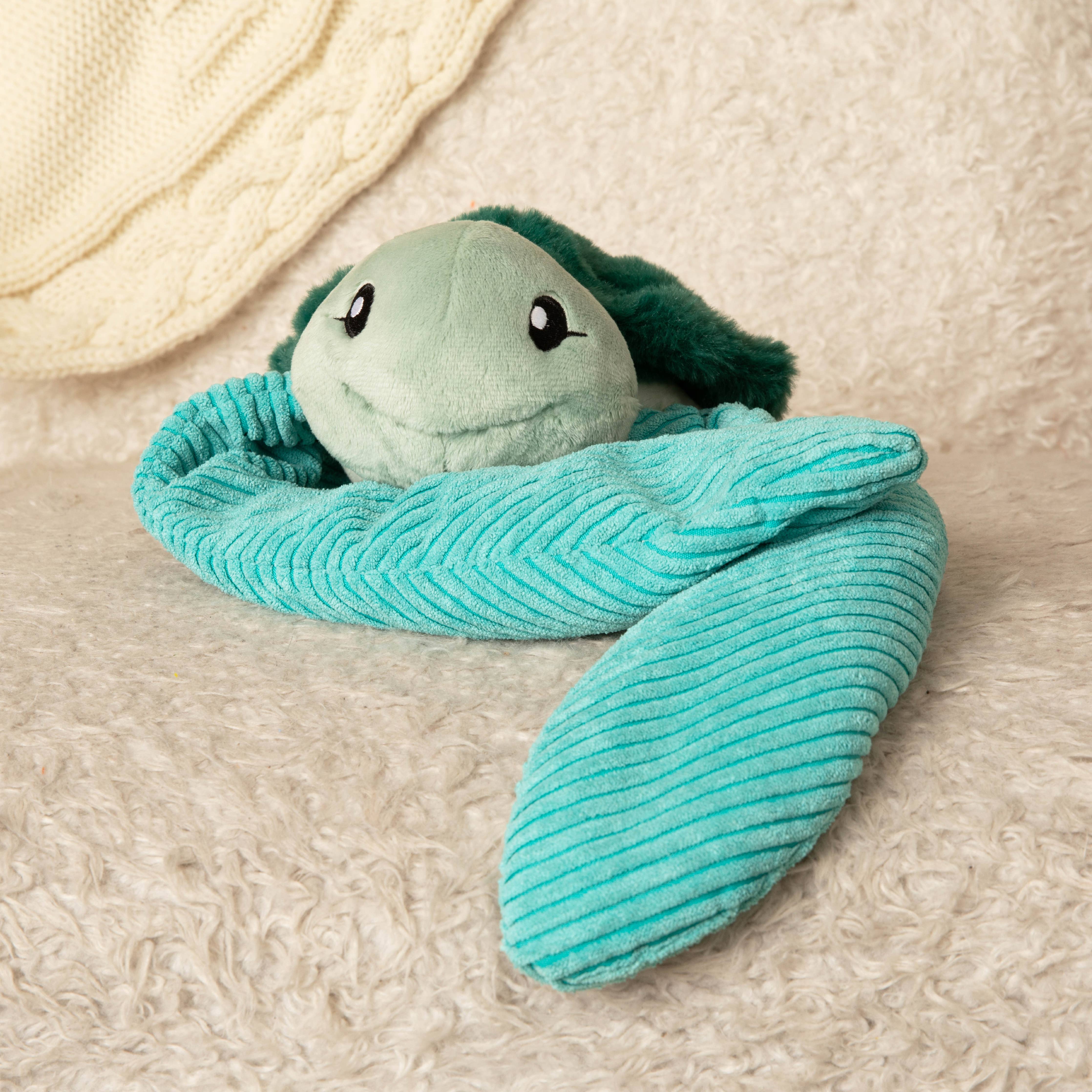 Sidney Weighted Sea Turtle Plush, Warmable Sensory Hug