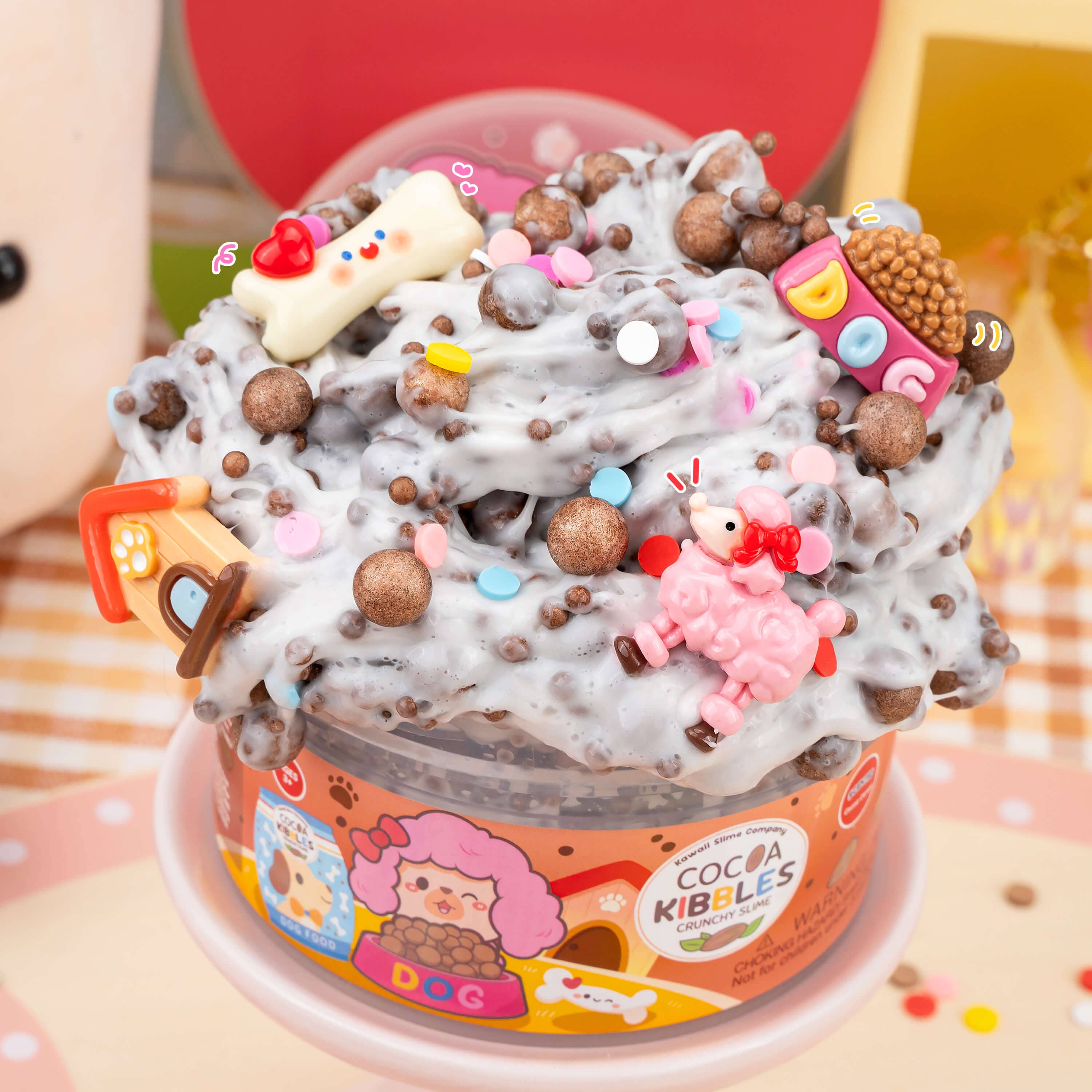 Cocoa Kibbles Crunchy Slime