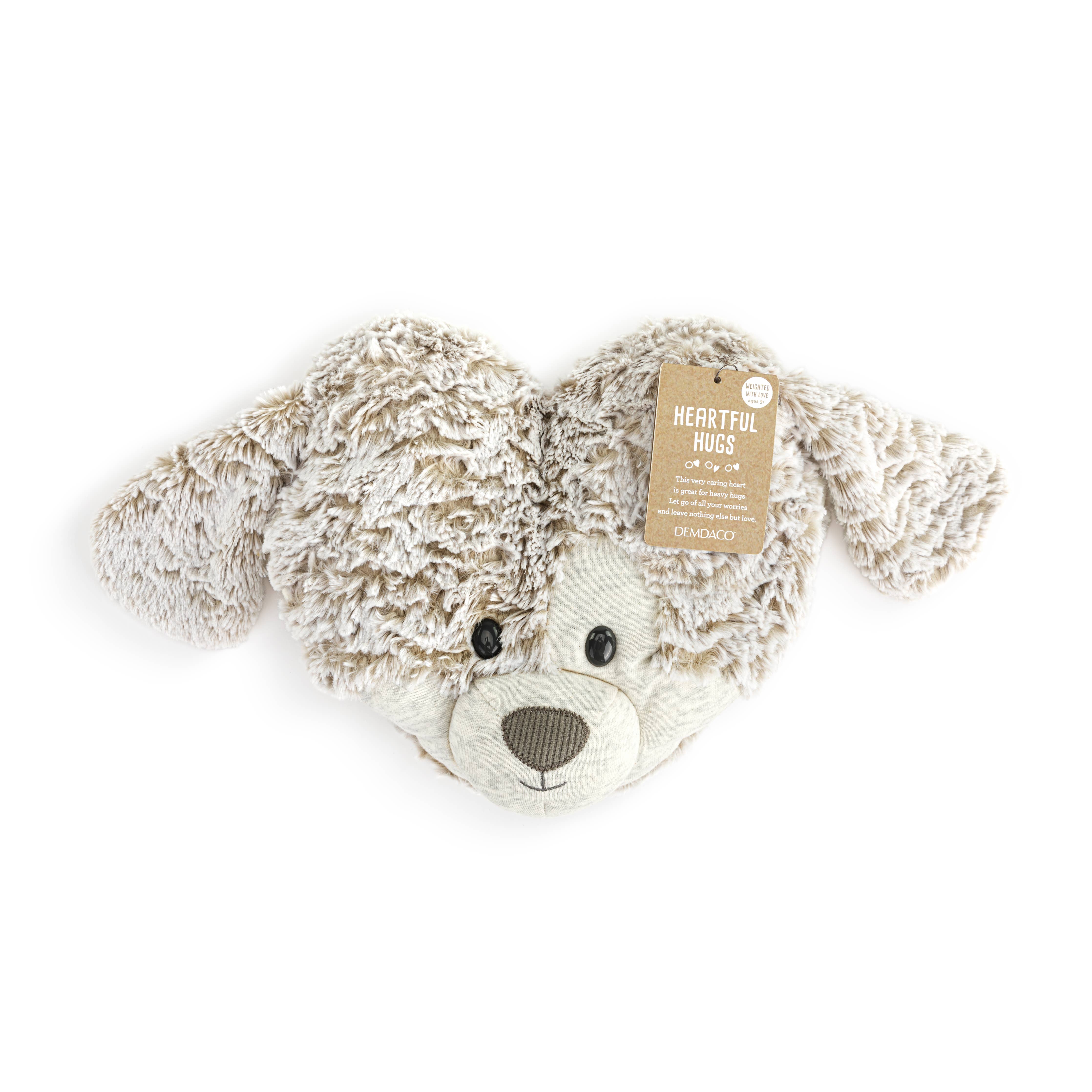 Heartful Hugs Puppy Weighted Heart - 10x8in