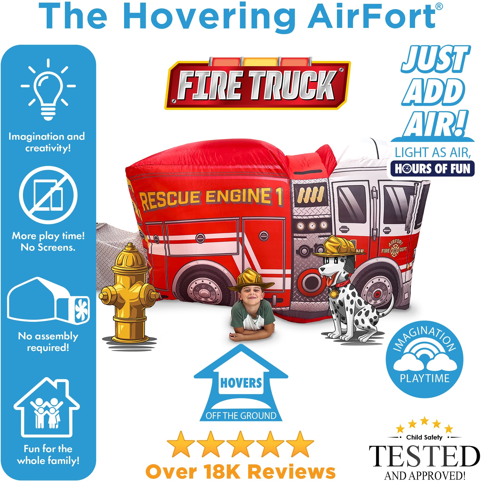 The Original AirFort - Firetruck