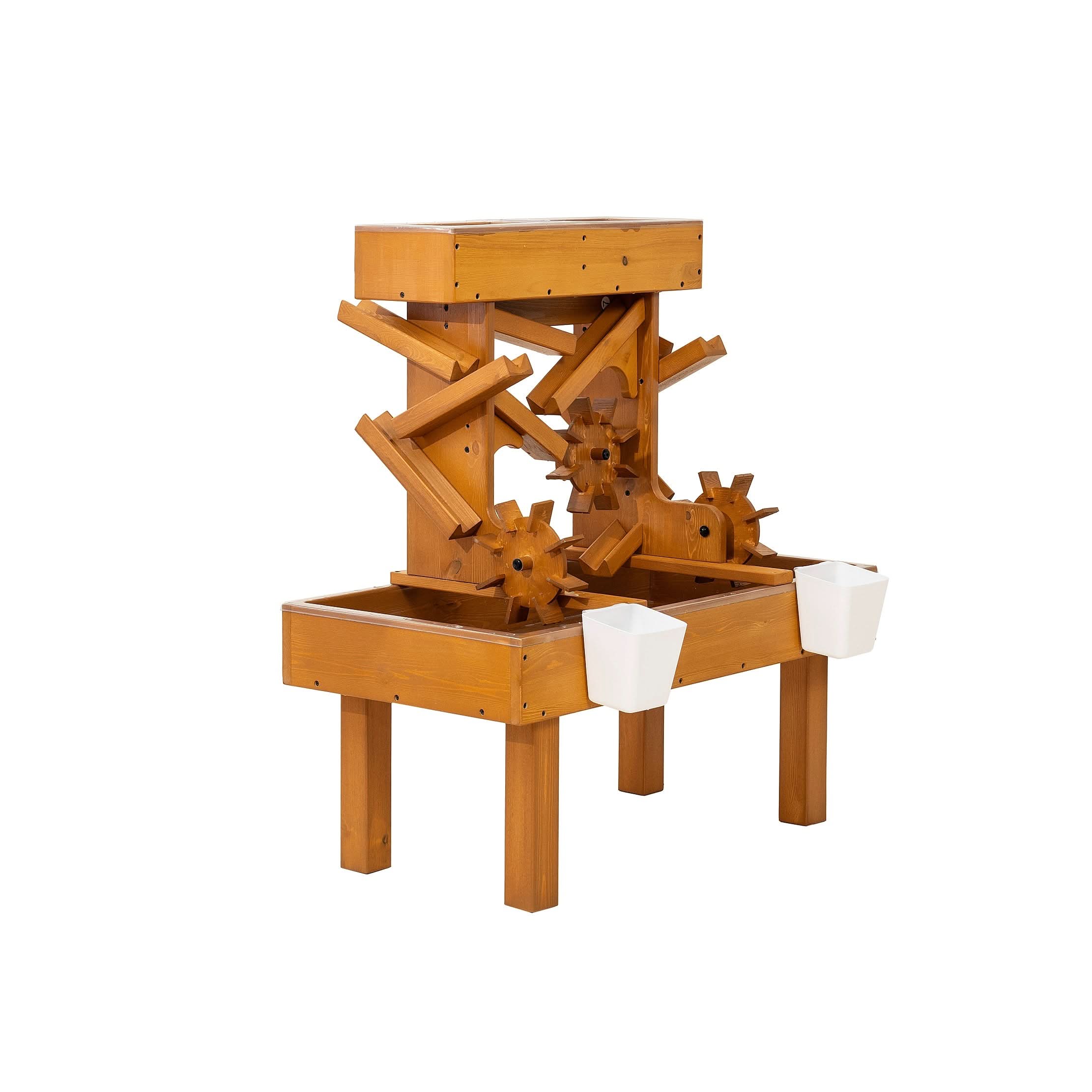 Outdoor Wooden Water Table for Toddlers | Kids’ Sensory Play Station