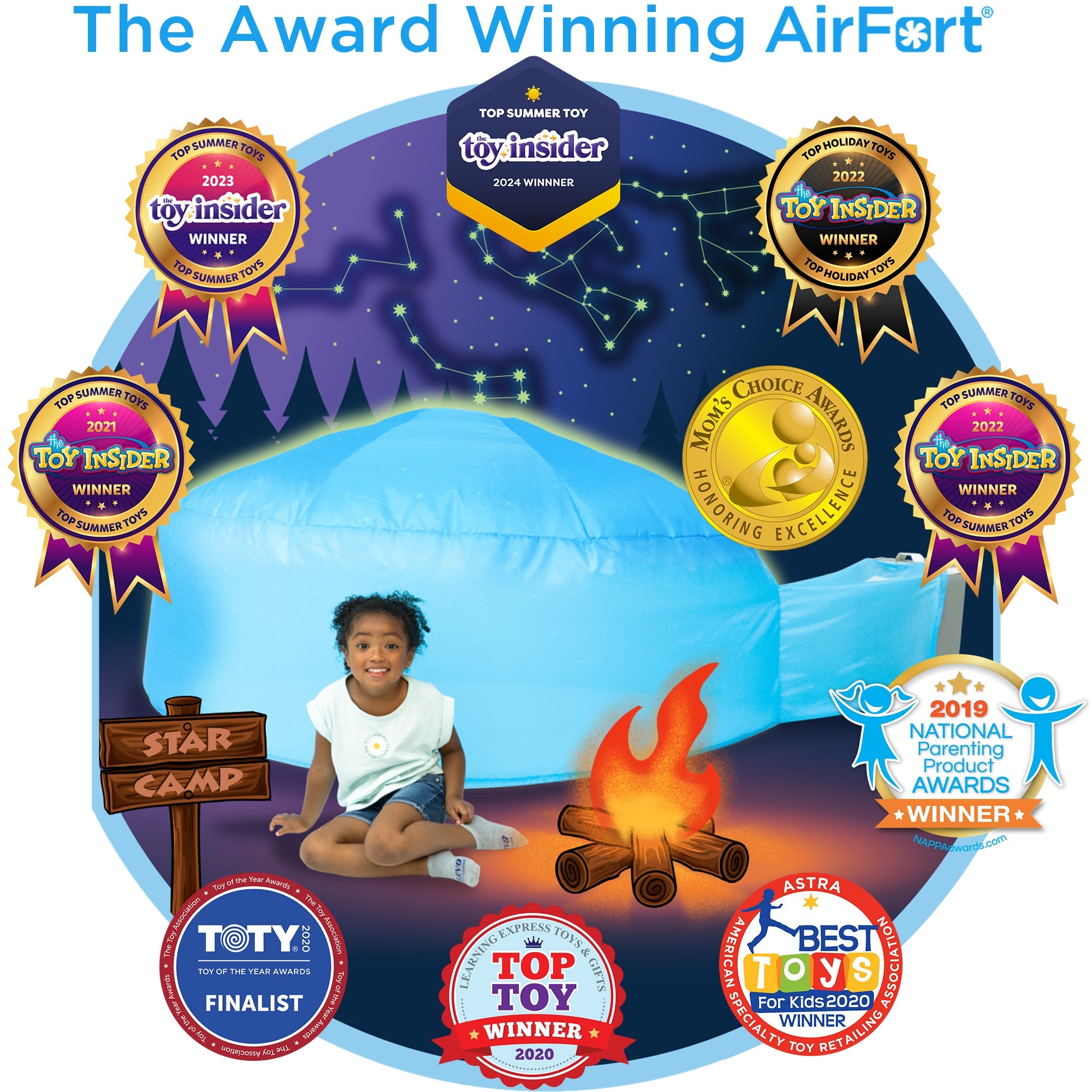 The Original AirFort - Constellation (Glow)