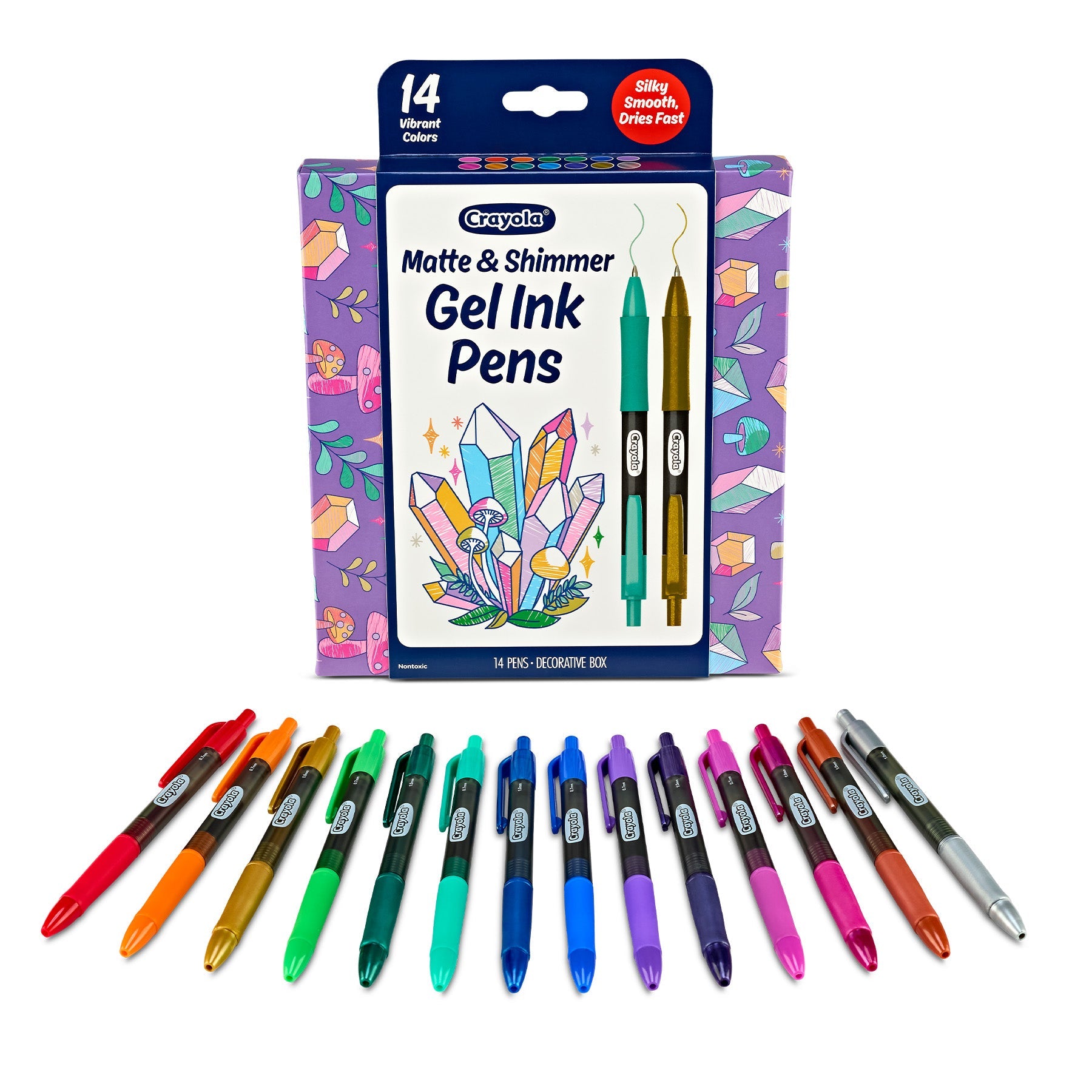 Matte & Shimmer Gel Ink Pens