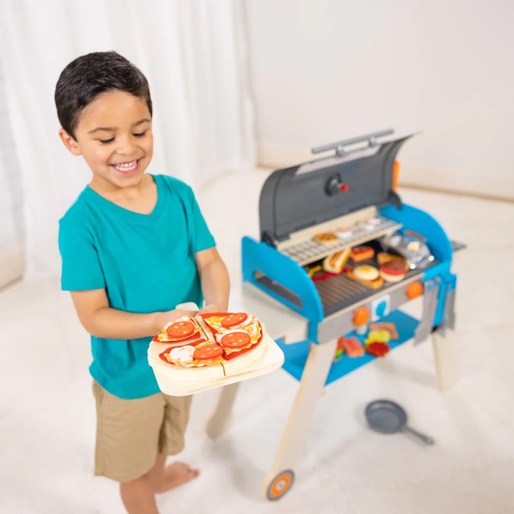 Deluxe Grill & Pizza Oven Dramatic Playset