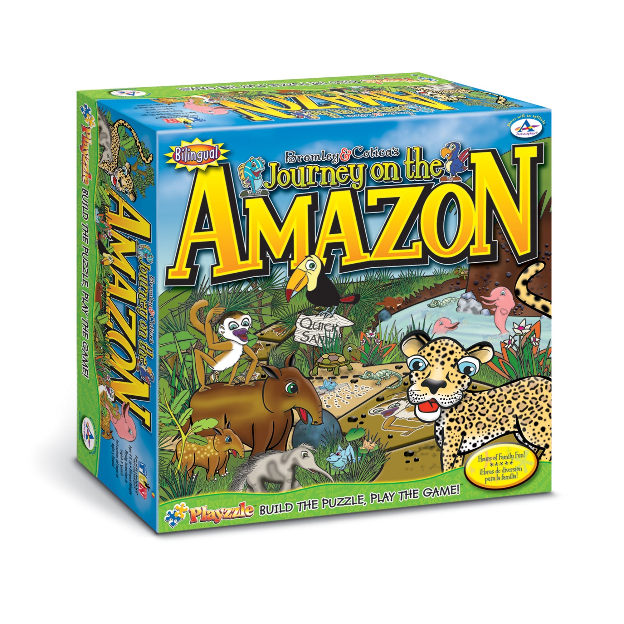 Journey on the Amazon Playzzle Board Game