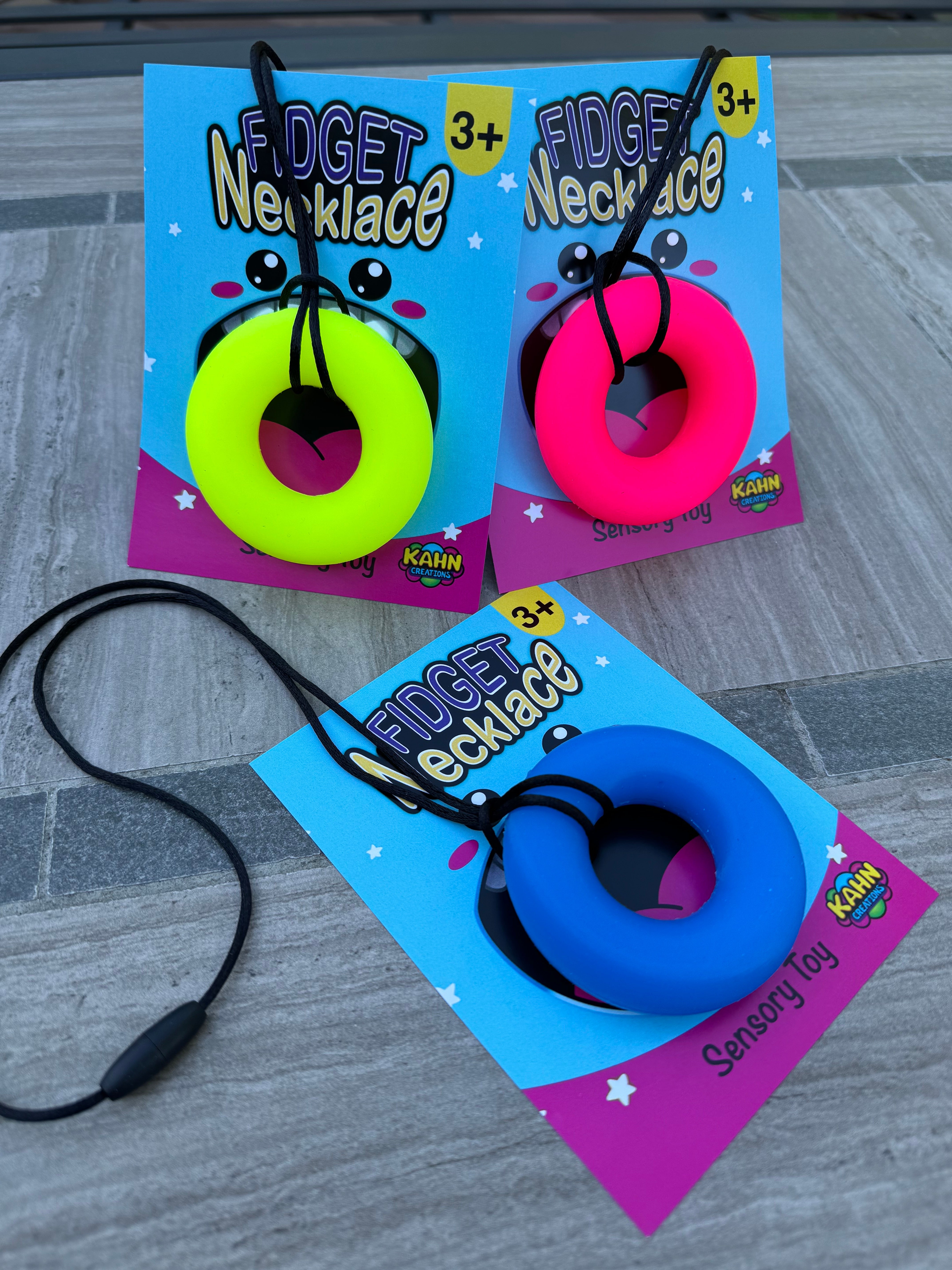 Fidget Necklace - Donut Ring