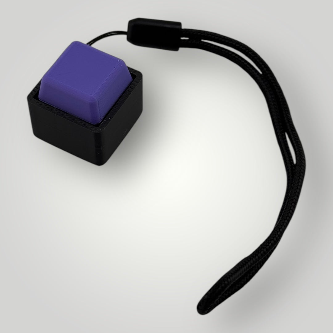 1 Mechanical Keyboard Fidget Clicker Toy Keychain