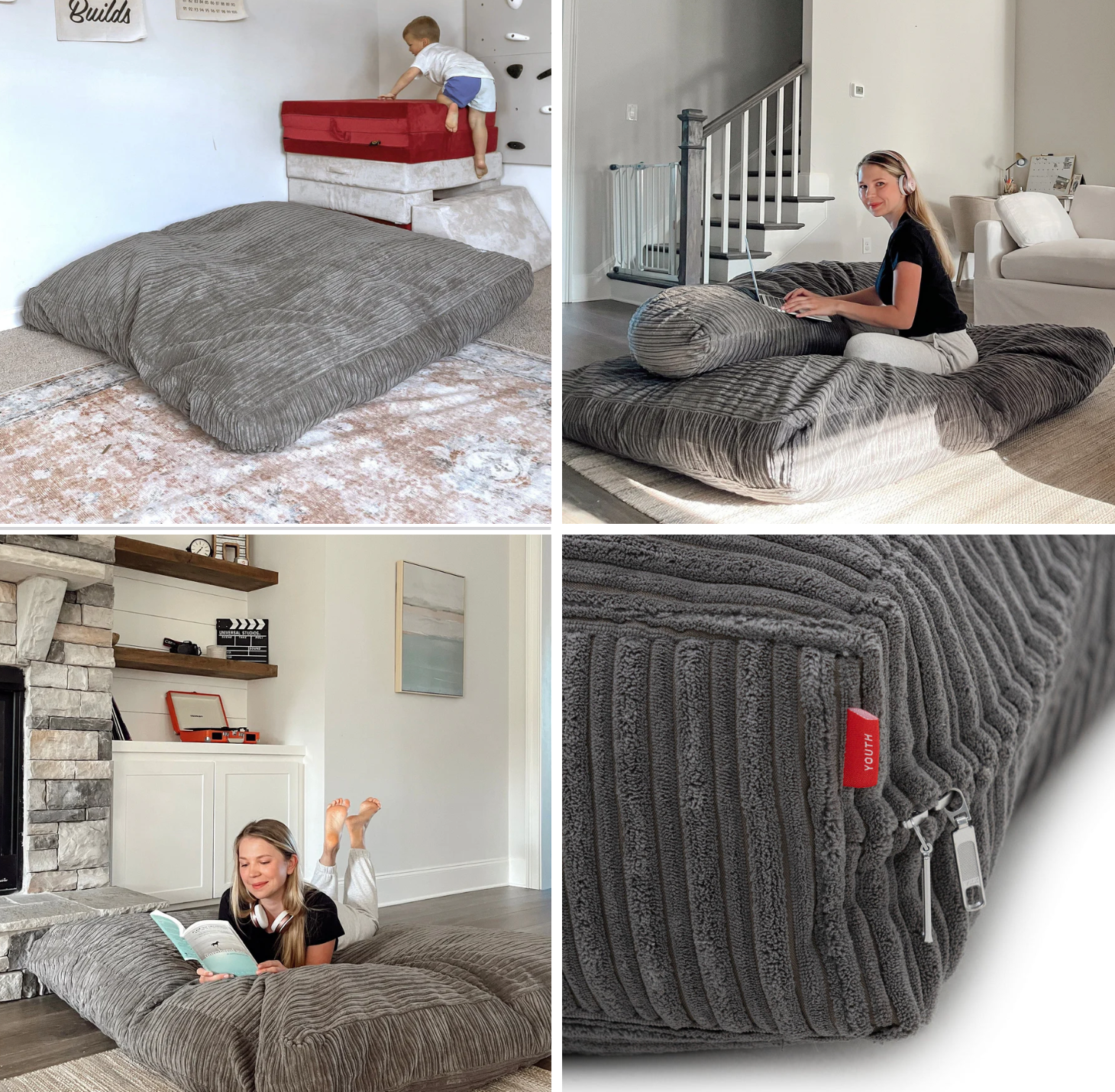 Terry Corduroy Children's Sensory Crash Pad