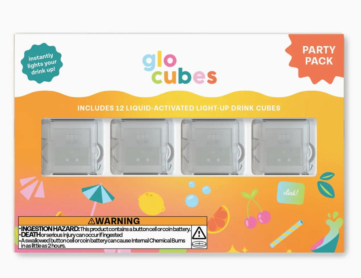 Under The Sea Sensory Glo Cubes and Tools