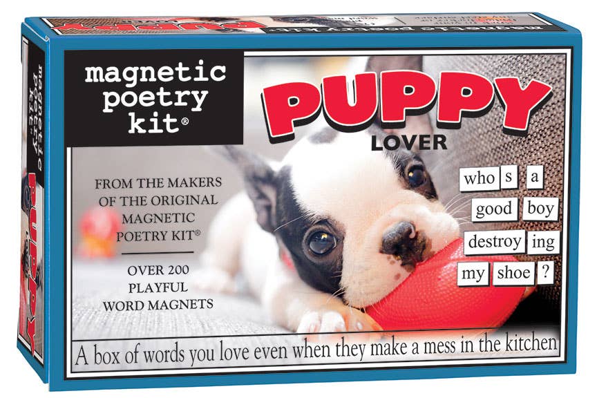 Puppy Lover Magnetic Poetry Kit