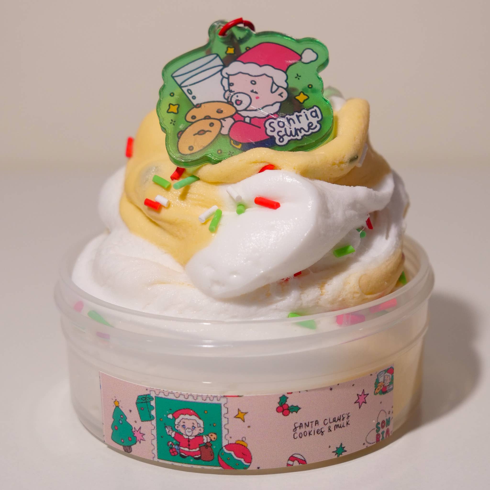 Santa Claus's Cookies & Milk Slime