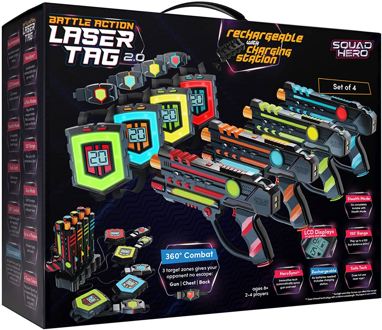 Physical Education Rechargeable Laser Tag Set 2.0