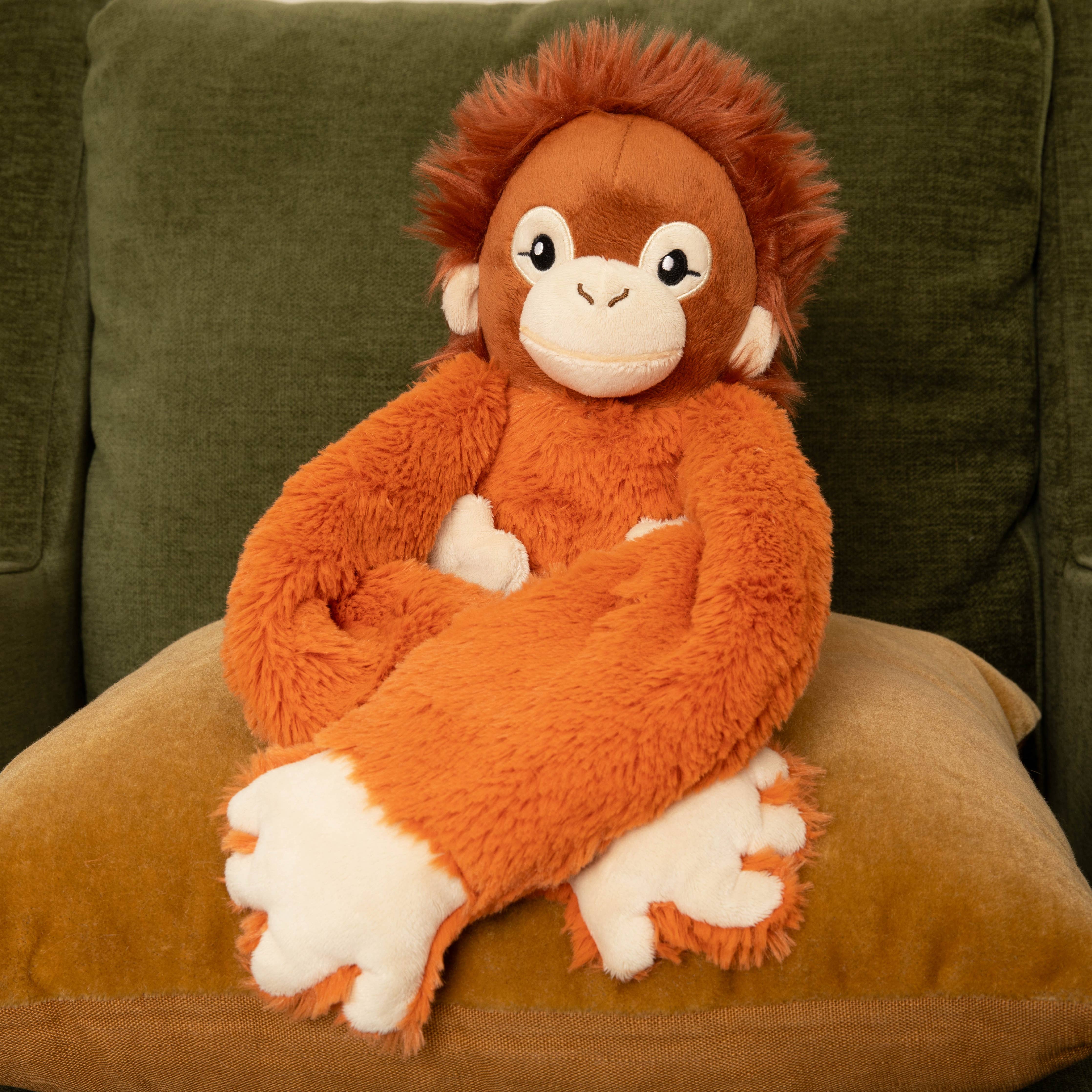 Ollie Weighted Orangutan Plush, Warmable Sensory Hug