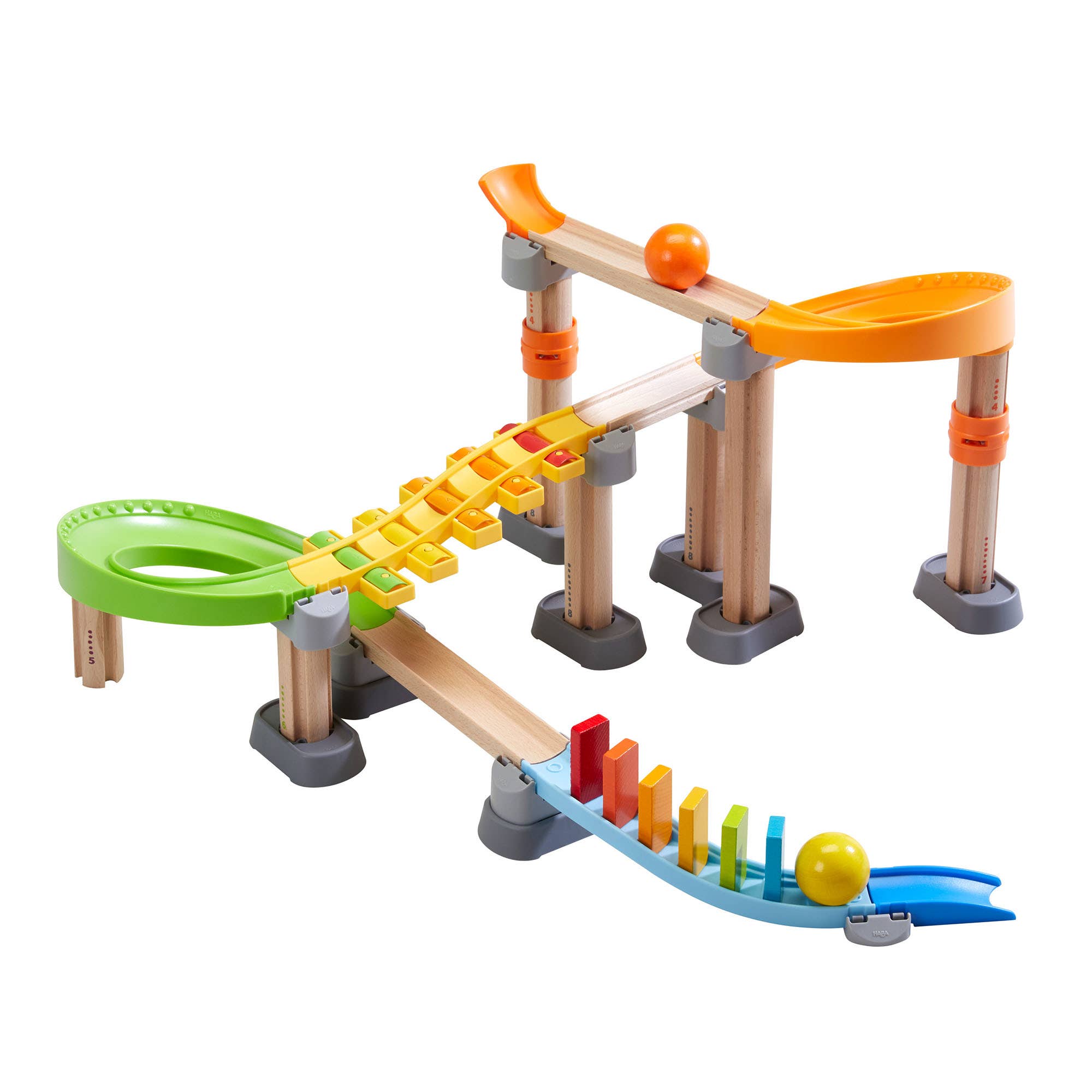Kullerbu Melody Dominoes Set - Musical Wooden Ball Track