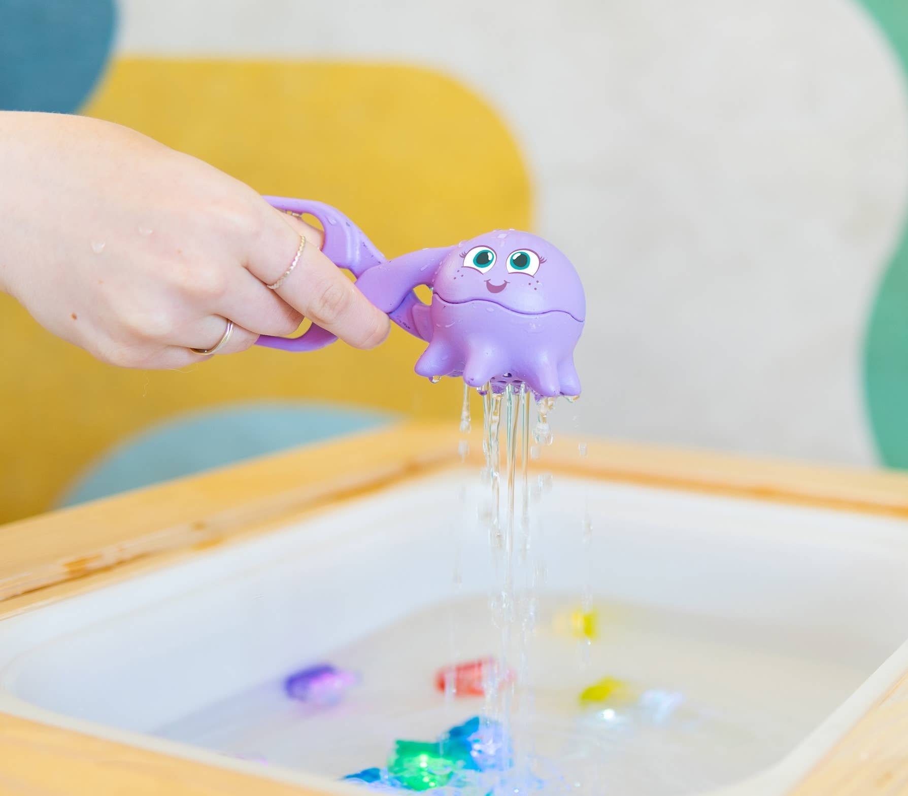 Under The Sea Sensory Glo Cubes and Tools