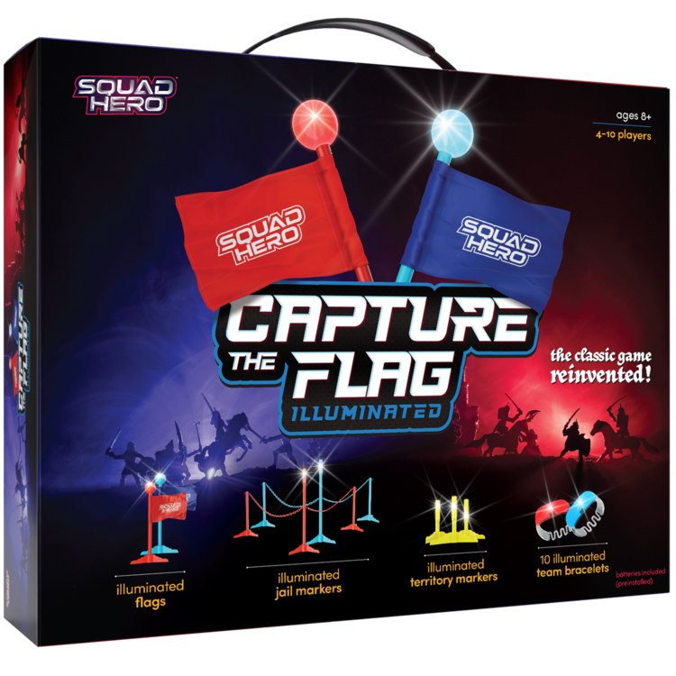 Light-up Capture The Flag Game Illuminated