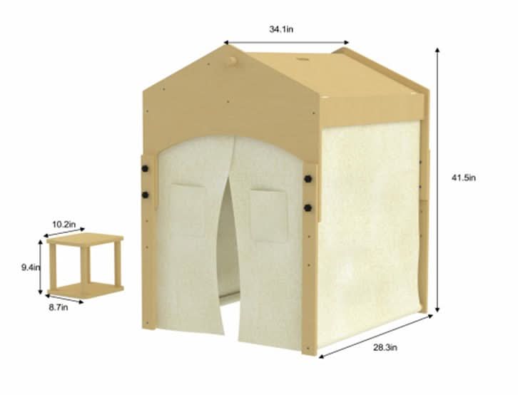 Ash | Tent & Desk Set