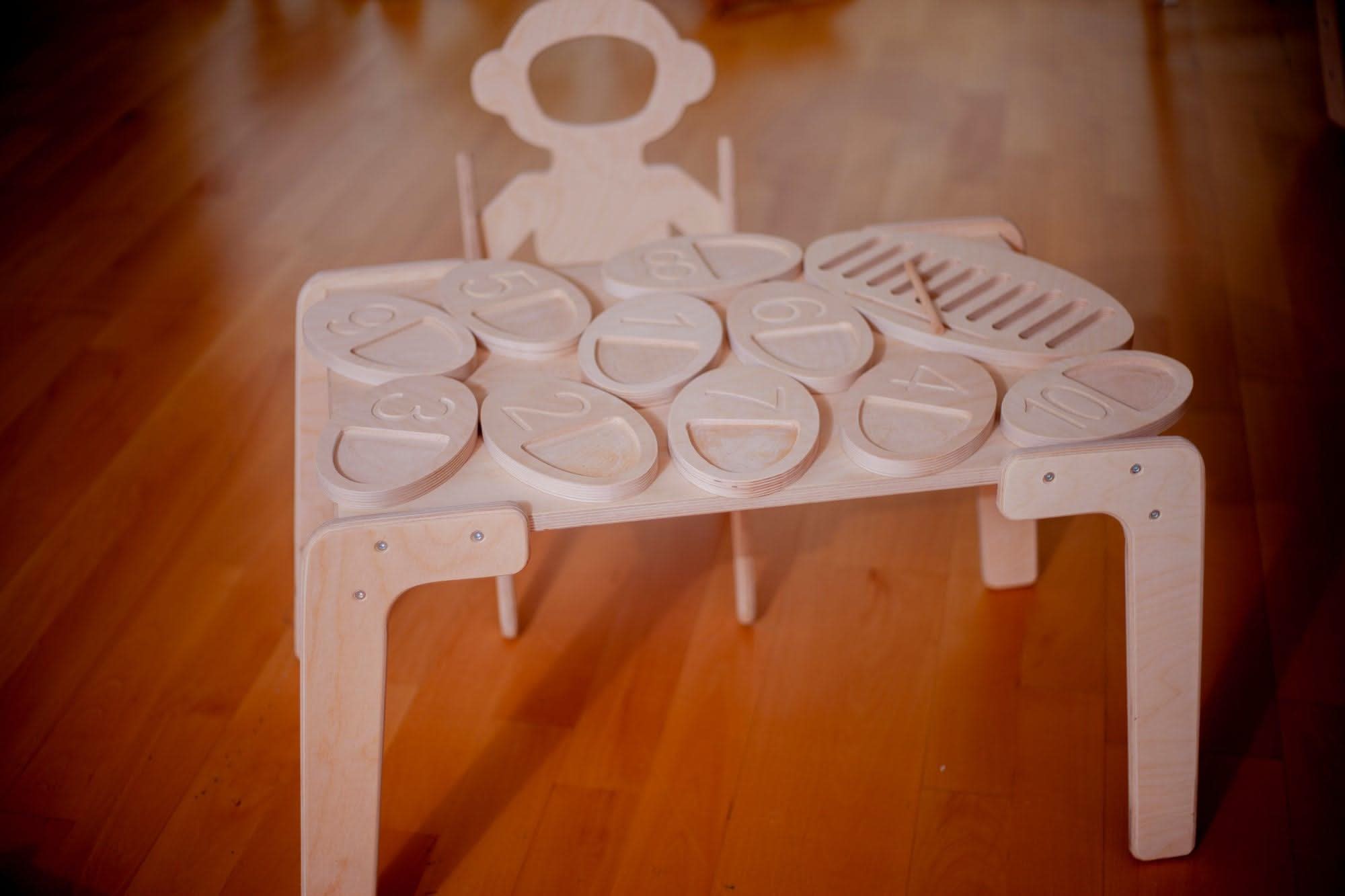 PreK+ Wooden Tracing Board