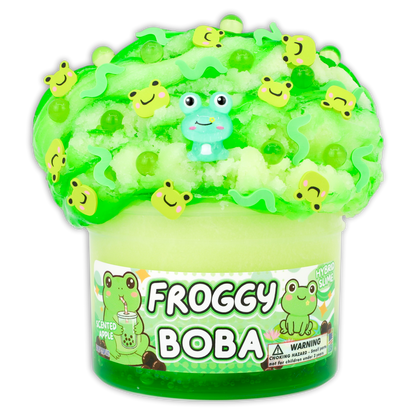 Froggy Boba - Hybrid Textured Slime
