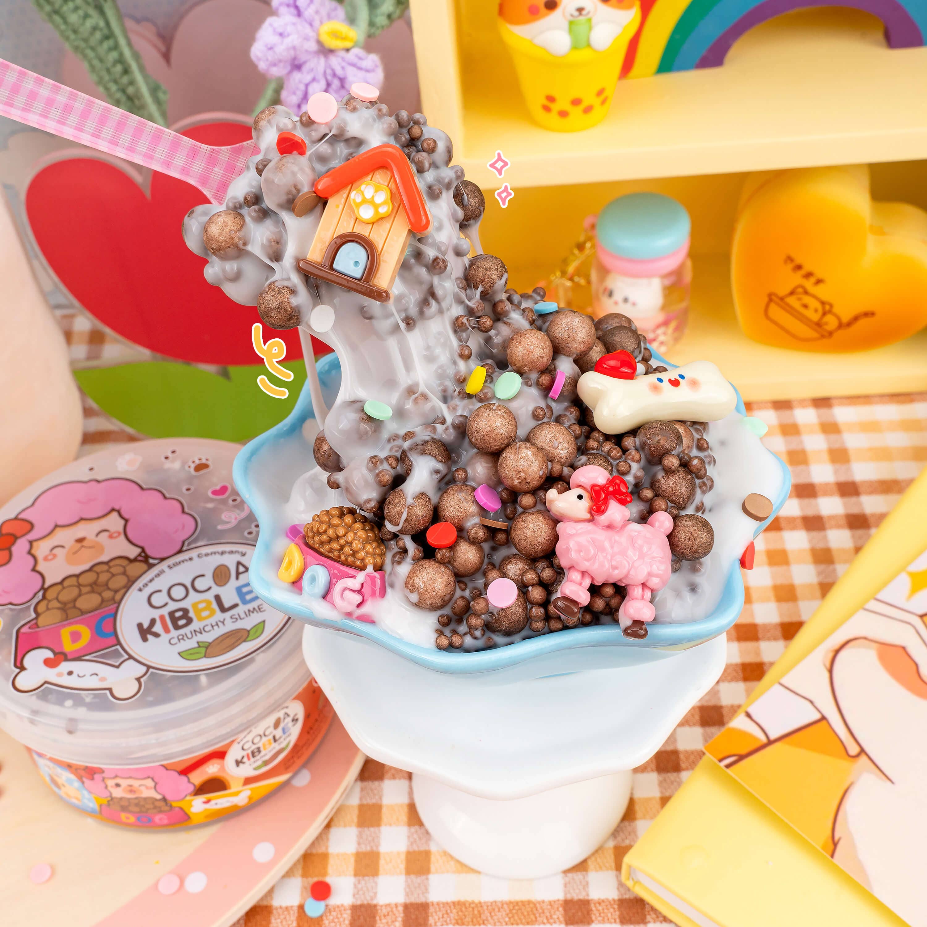 Cocoa Kibbles Crunchy Slime