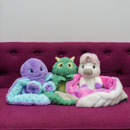 Zephyr Weighted Dragon Plush, Warmable Sensory Hug