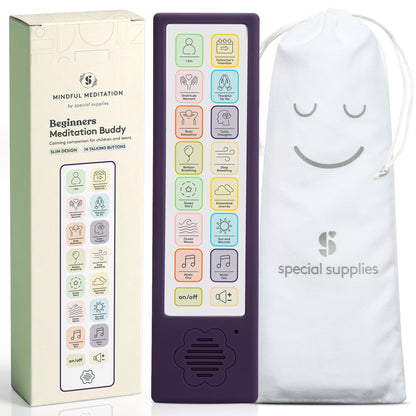 Special Supplies Meditation Buddy – Screen-Free Mindfulness & Breathing Device for Stress Relief, Calm Focus, Anxiety Support & Daily Meditation Practice for Kids