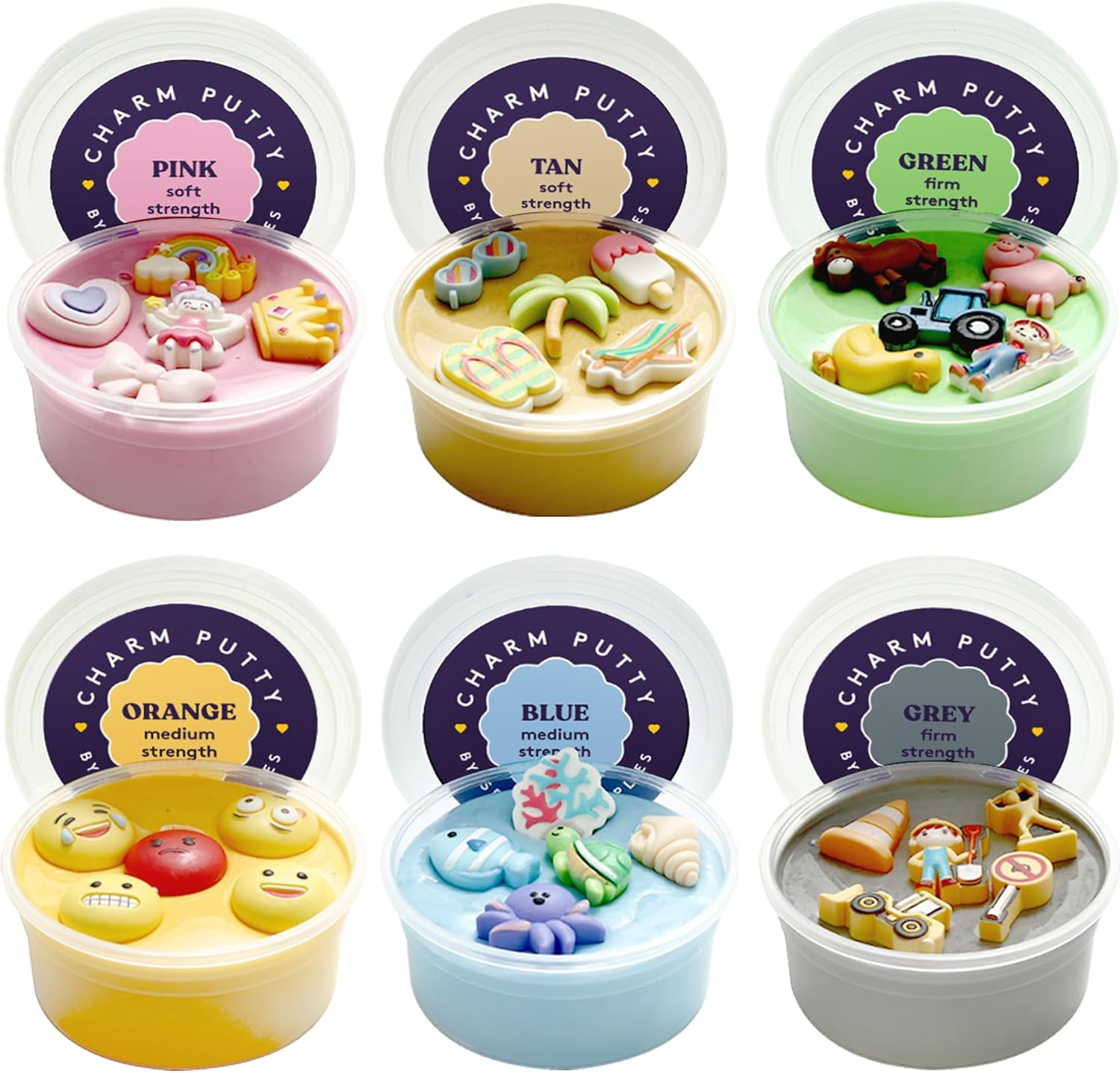 Sensory Therapy Putty With Cute Charms