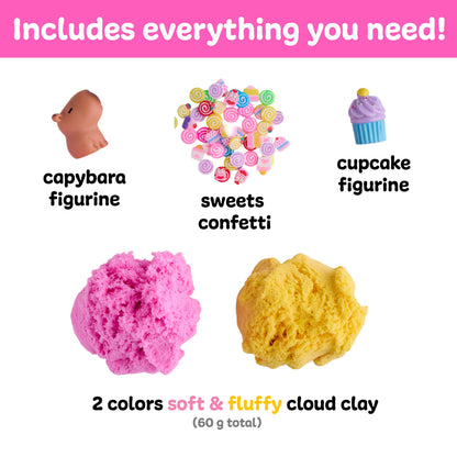 Sensory Mini Play Kit Jar Capybara