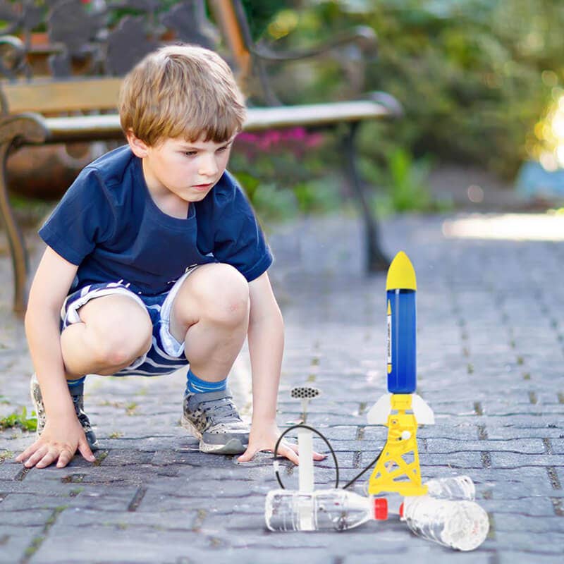 Water Powered Rocket STEM Science Set