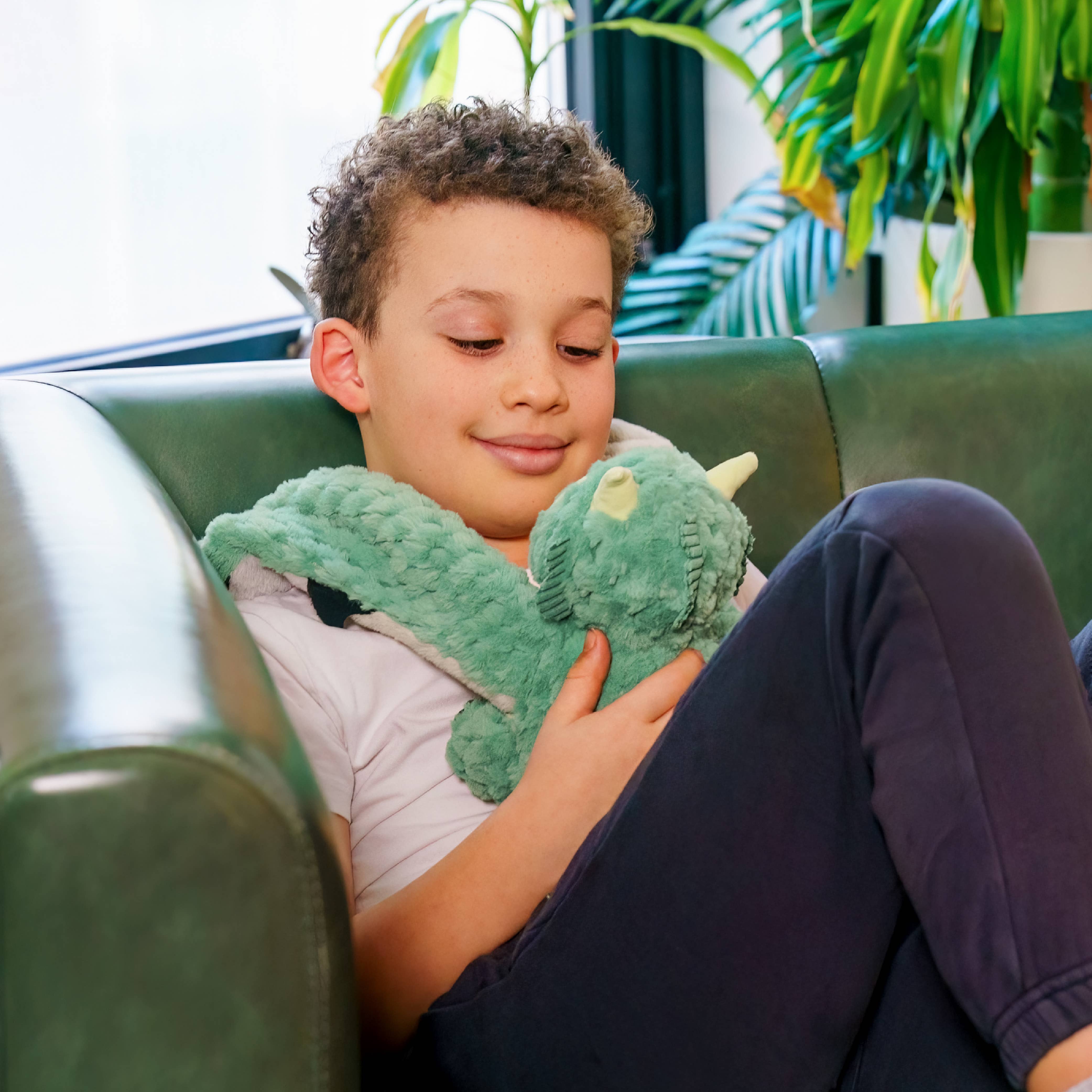 Zephyr Weighted Dragon Plush, Warmable Sensory Hug