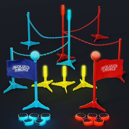 Light-up Capture The Flag Game Illuminated