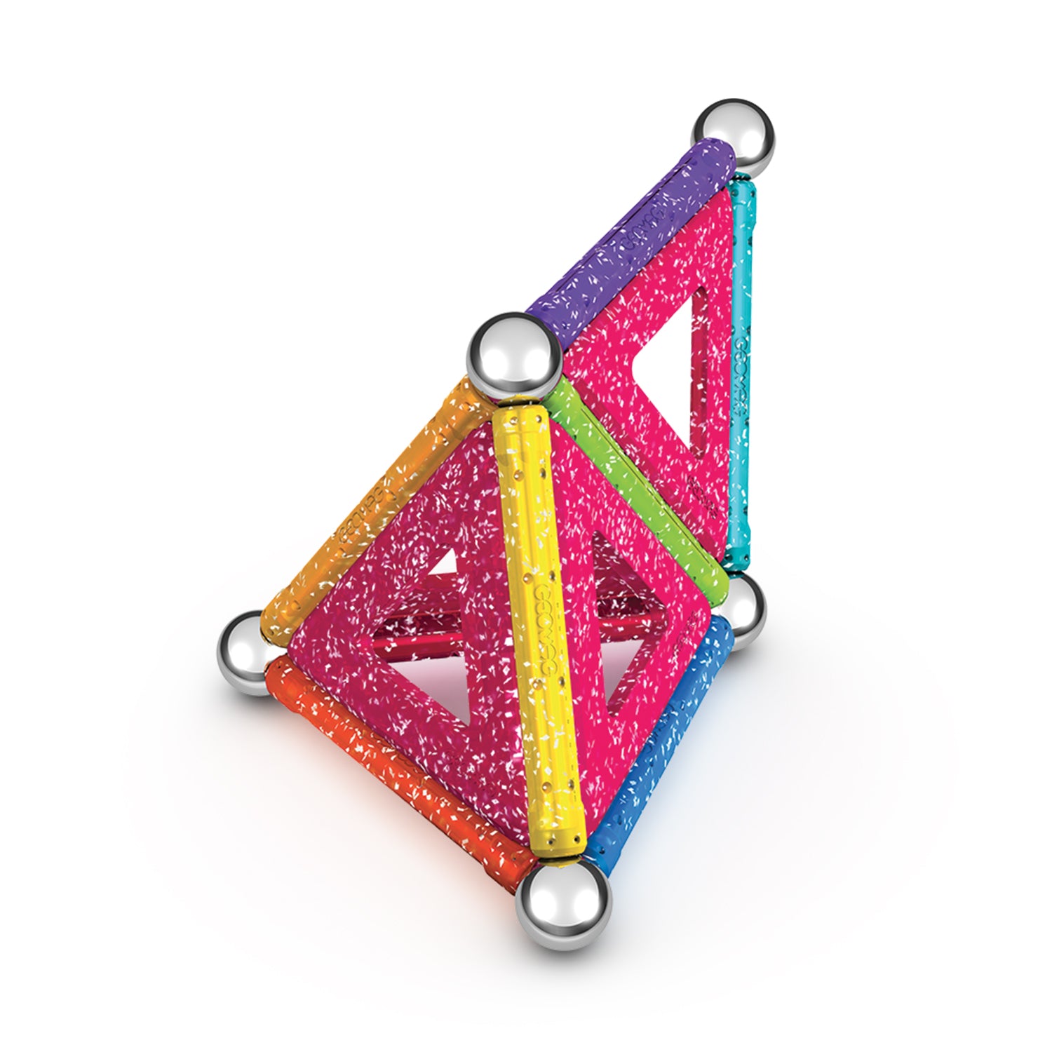 Glitter Magnetic Panels Building Set, 22 Pieces