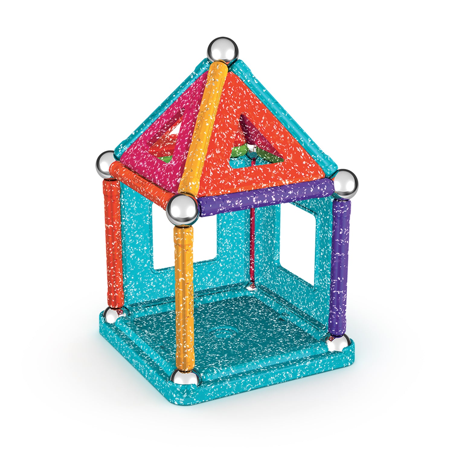 Glitter Magnetic Panels Building Set, 35 Pieces