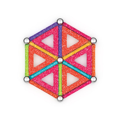 Glitter Magnetic Panels Building Set, 35 Pieces
